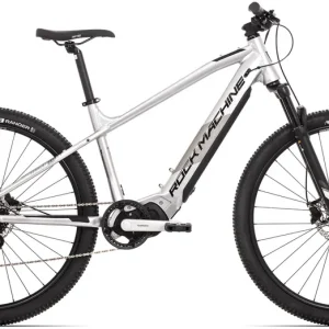 Rock Machine Torrent INT e30-29 elektromos MTB kerékpár [19" (L), fényes ezüst/fekete] Szuper akció