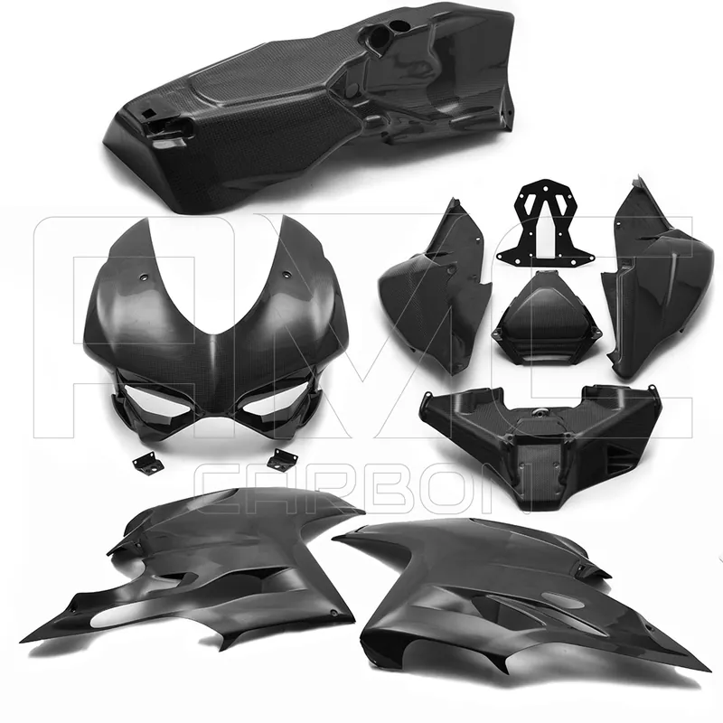 Gyors kiszállítás Komplett karbon pályaidomszett – 1199 Panigale ’17-’21