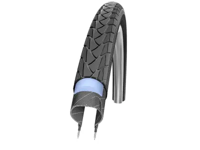 Vedd meg online Schwalbe Marathon Plus PerformanceLine HS440 SmartGuard Reflex TwinSkin Külsőgumi - fekete