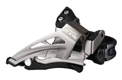 Shimano XTR FD-M9025 Top Swing Első Váltó - fekete Vásárlói kedvenc