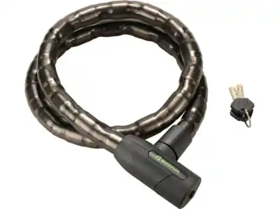 Bikefun Bull 2 Görgős Kerékpár Zár 25mm - Fekete Prémium