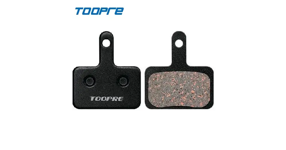 Legkelendőbb Toopre fékbetét Shimano Deore tárcsafékhez, acél alap, fél-fémes pofa