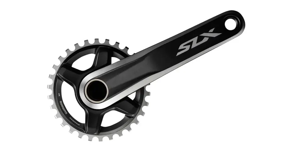 Azonnal elérhető Shimano SLX FC-M7000 integrált tengelyes hajtómű, BB nélkül, lánckerék nélkül, 1x11s, 170 mm, 50 mm, fekete