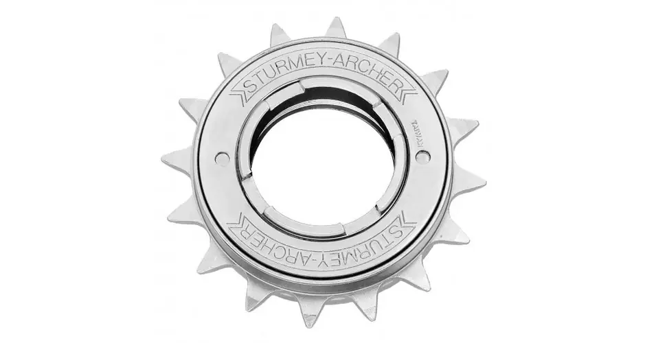 Szezonális akció Sturmey Archer SF-N single speed menetes racsni, 1s, 17T, 3/32" (keskeny lánchoz), ezüst