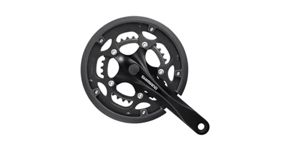 Akció Shimano Claris FC-RS200 négyszögtengelyes országúti hajtómű 34-50T, 175 mm, LV, fekete