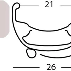 FELNI 27,5" 36L EXAL BE21 6,5MM SZELEP SZIMPLA SZEG TÁRCSAFÉKES FEKETE 610g{4/4} Szuper ajánlat