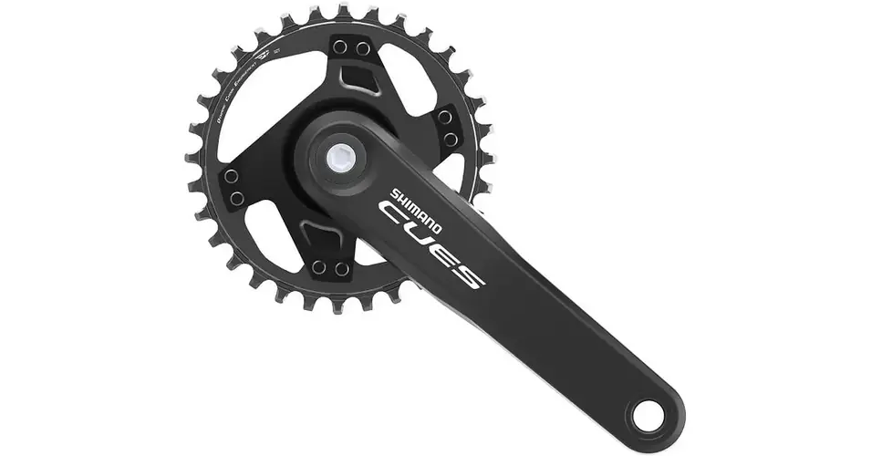 Korlátozott ajánlat Shimano Cues FC-U4000-1 Linkglide négyszögtengelyes hajtómű, 30T, 1x9s, 1x10s, 1x11s, 175 mm, fekete