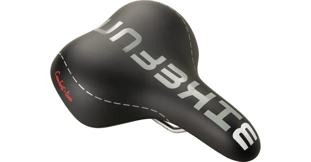 Alacsony ár Nyereg BIKEFUN SEVILLA gél Comfort Line női fekete - VL-6105