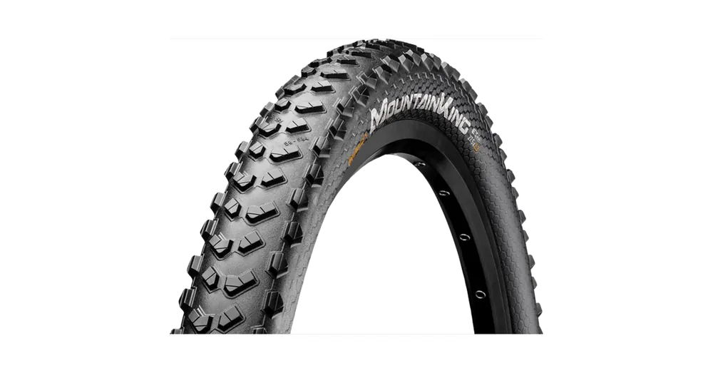 Biztonságos vásárlás Continental MTB kerékpáros külső gumi 58-584 Mountain King 27,5x2,3 fekete/fekete, Skin