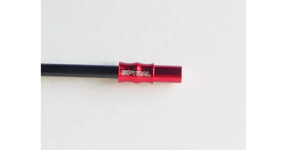 Gyors szállítás Spyral 4 mm-es alu bowdenház kupak váltóbowdenházhoz, 1 db, piros