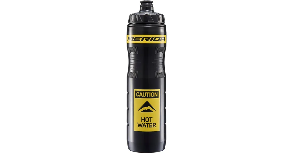 Kulacs MERIDA CAUTION THERMO sárga/fekete 650 ml - 3626 Árcsökkenés