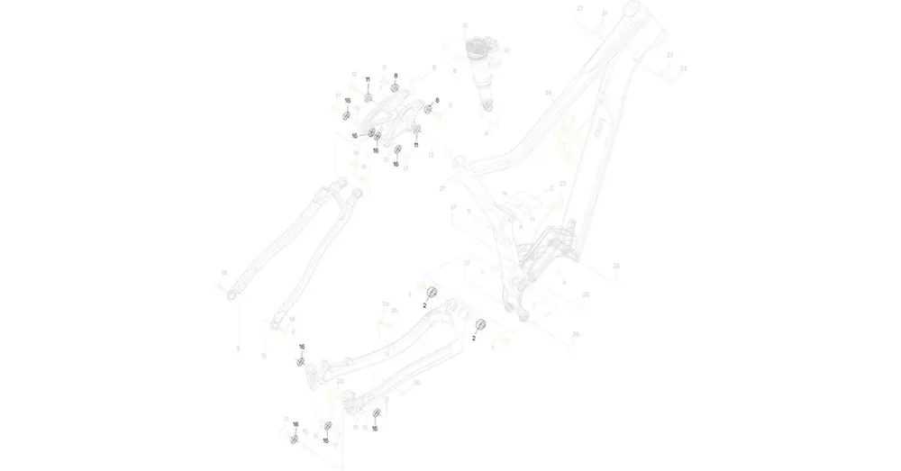 Váz Hardware KIT ebike fully 2017-2020 Exkluzív ajánlat