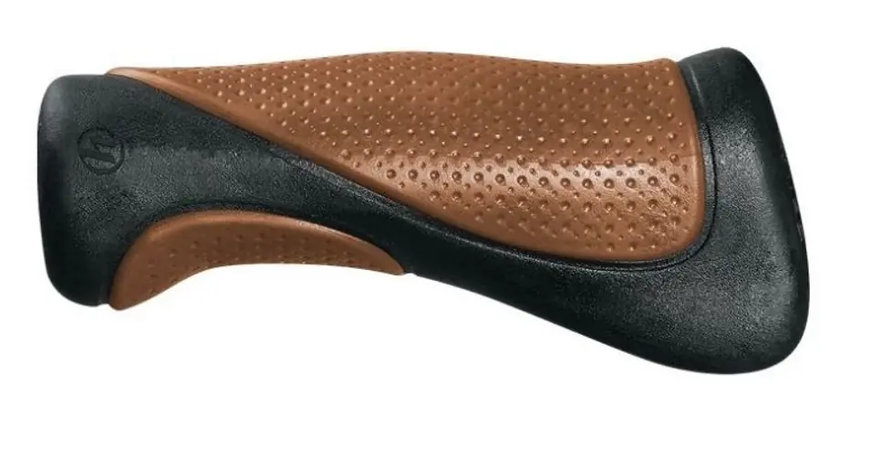 Exkluzív ajánlat Herrmans Primergo DD14AR két komponensű ergonómikus gumi markolat, csak jobb, 90 mm, fekete-barna