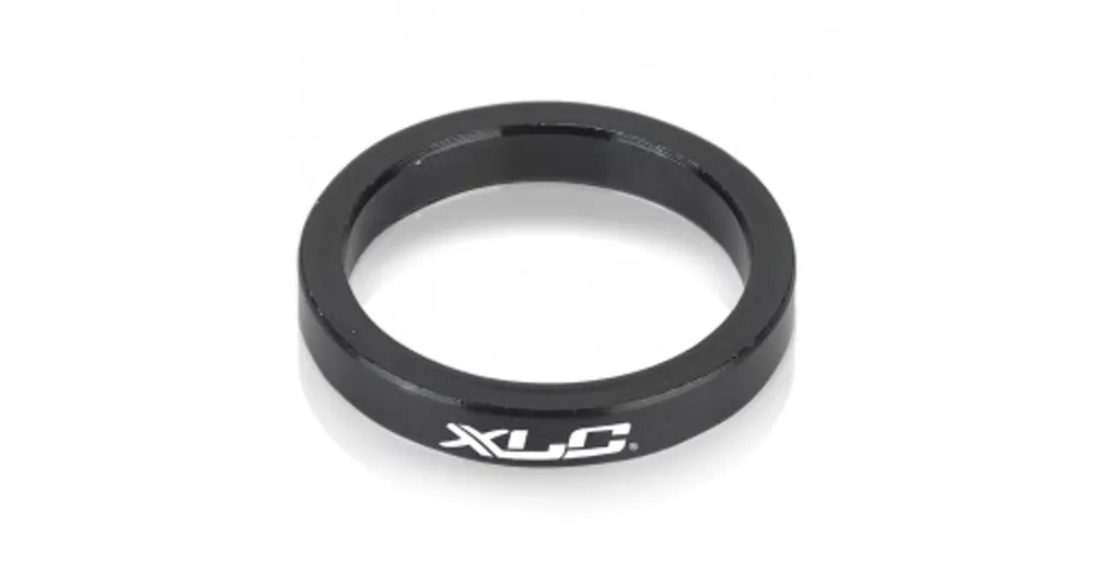 XLC Távtartó A-Head, fekete, 5 mm, 1,5", alu, AS-A04 Újdonság