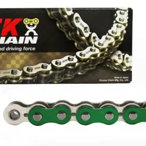 Legjobb ár QX - gyűrűs lánc - Made in JAPAN EK 520 SRX2 116 L Metalic Green