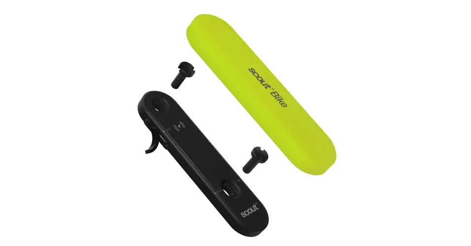 Knog Scout kerékpáros riasztó és nyomkövető, csak iPhone kompatibilis, 85db, fekete - sárga Népszerű