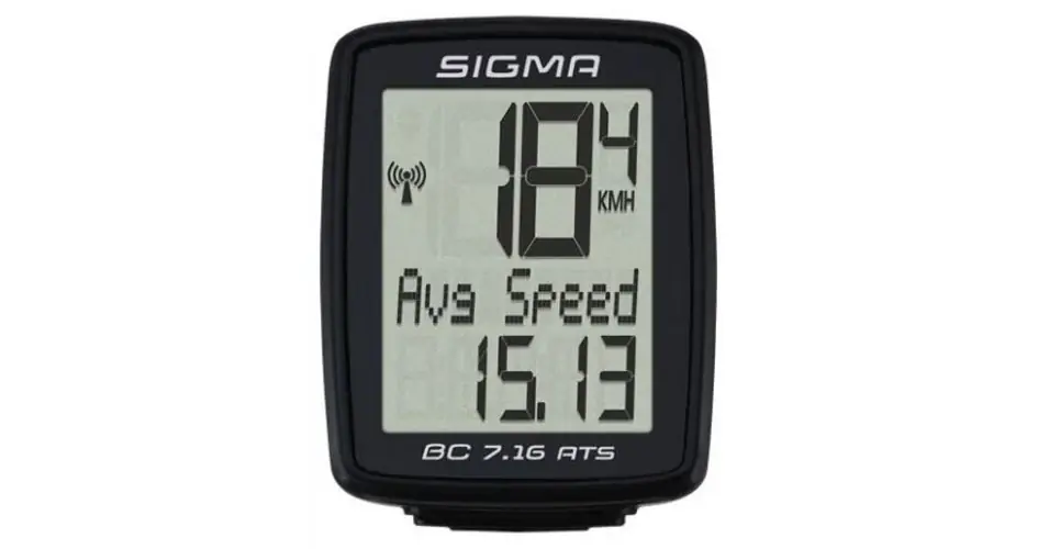 Sigma BC 7.16 ATS vezeték nélküli kerékpár komputer Biztonságos fizetés