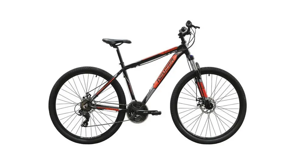 Neuzer Jumbo Hobby Disc 2021 férfi 29 MTB kerékpár, 21s, alumínium, 17-es vázméret, fekete-piros-szürke Végkiárusítás